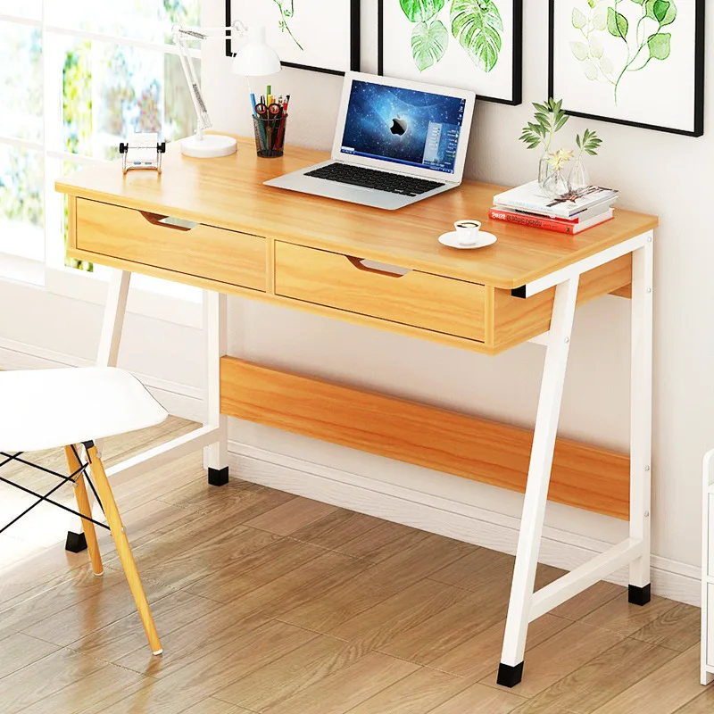 

Simple Computer Desk Desktop Home Desk Simplicity Doing Homework Table Multi-functional with Drawer Office Desk on Behalf