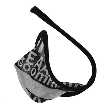 

Sexy Men Heart - shaped Pattern Alphabet Letter C - string