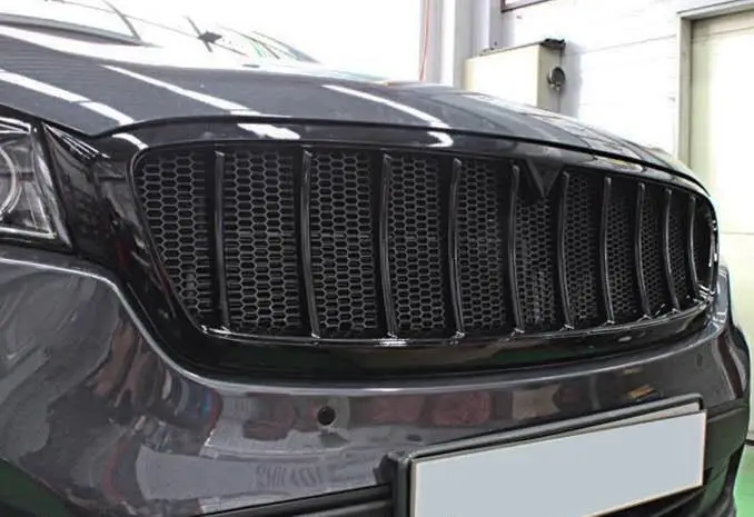 Высокое качество ABS краски автомобиля переднего бампера Гонки Грили решетка