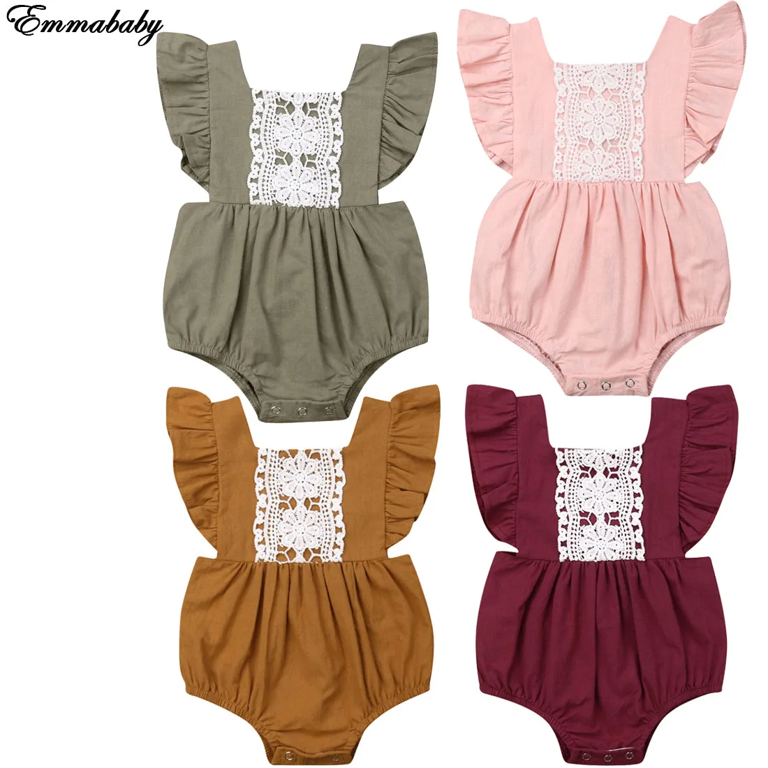 matching sister rompers