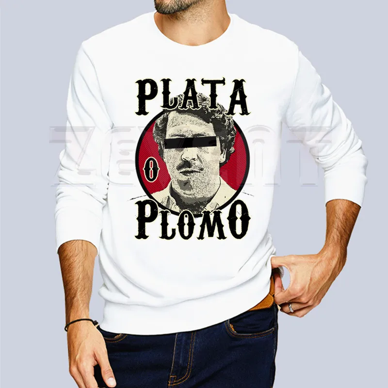 Narcos Pablo Escobar Thug Life Men's Hoodies Spring Autumn Male Casual Sweatshirts Sweatshirt Tops | Мужская одежда