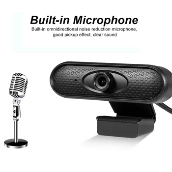 

1080P HD PC Camera Webcam Web Cameras USB Driver-Free Mini Computer PC Webcams With Mic For Teleconferencing Live Streaming