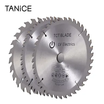 

TANiCE 3Pcs TCT Circular Saw Blade Discs 165mm with 24/ 40/ 48 Tooth for Dewalt Makita Bosch Hitachi Ozito AEG Household Tool