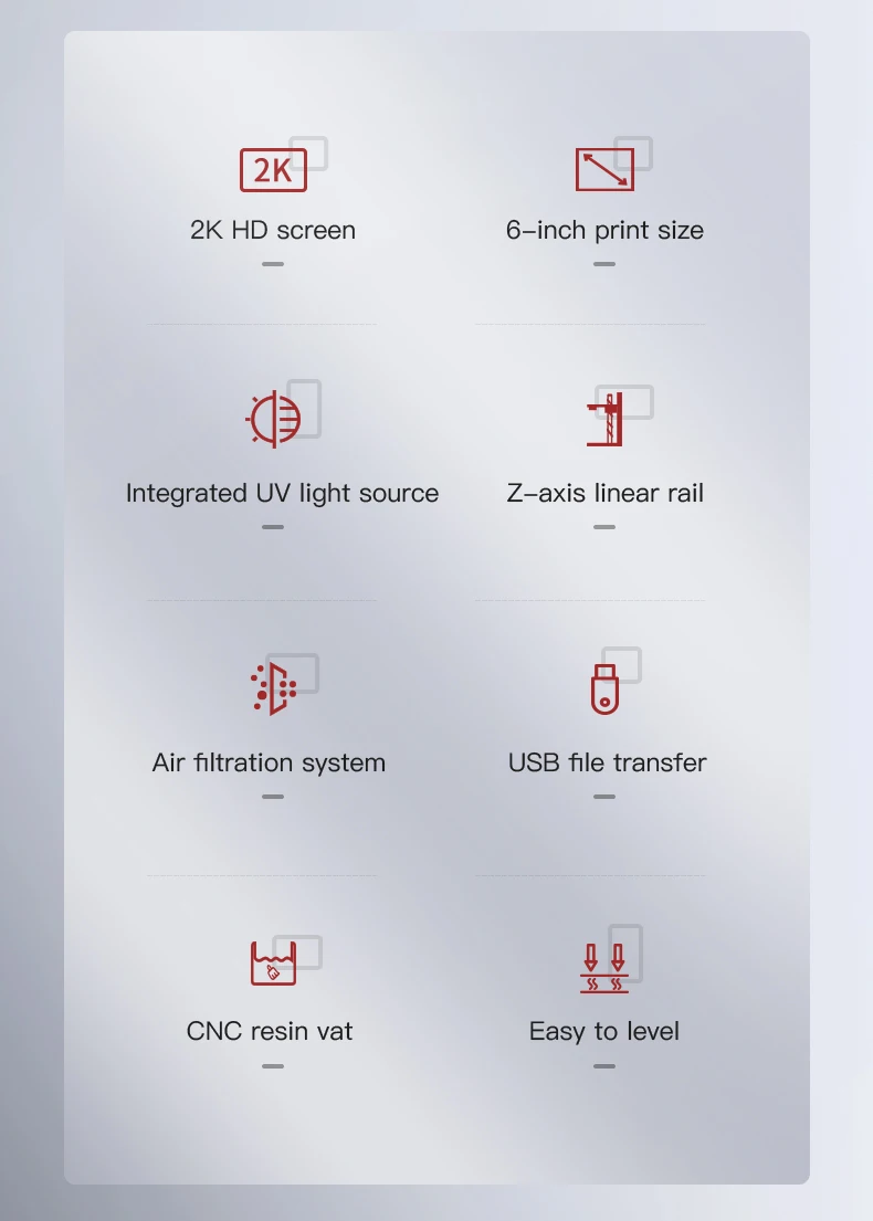 CREALITY 3D LCD Resin UV LD-002H 3D Printer 2K LCD HD Screen Off-line Print Molding Size 130*82*160MM 3d printer best budget 3d printer