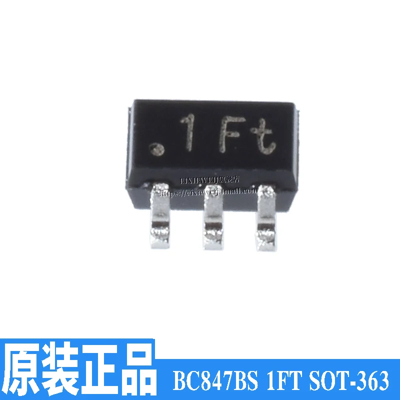 20 шт. 50 BC847BS 1Ft SOT363 45 V/100mA