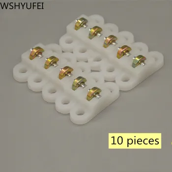 

WSHYUFEI Bearing pulley drawer nylon pulley positioning pulley tiepigui roller wheel sliding door furniture Hardware 10pcs/lot