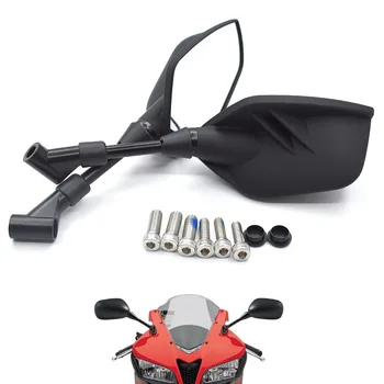 

Universal 8mm 10mm motorcycle rearview mirror black side mirror For Yamaha MT-01 MT-03 MT-07 MT-09/SR/FZ-07 FZ-09 MT-10