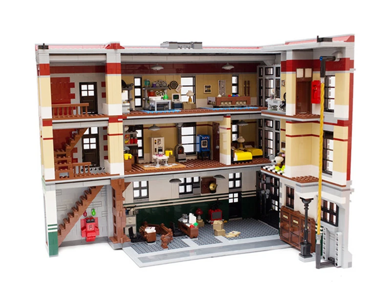 

16001 Firehouse Headquarters Compatible with legoset 75827 lepinbricks Movie Building Bricks Lepinblocks Toys Xmas Gifts 83001