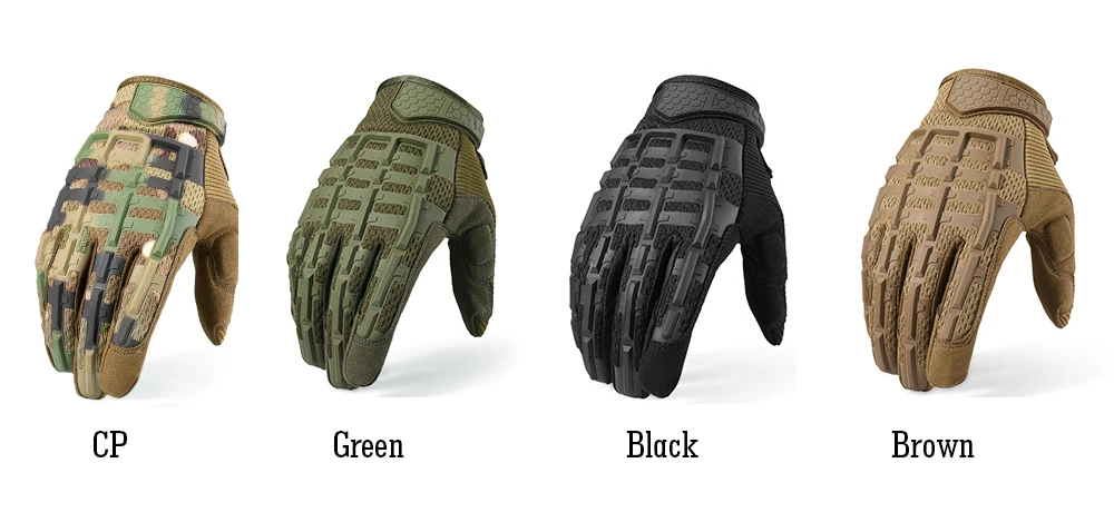 Длинные перчатки на весь палец, тактические резиновые перчатки с защитой суставов, Мультикам, камуфляжные, армейские, военные, для страйкбола, для спорта на открытом воздухе, для езды на велосипеде, для мужчин