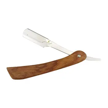 

1PC Shaving Razor Super Sharp Folding Straight Portable Shaver Tool Shaving Razor Beard Clipper for Barber Male Without blade