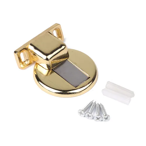 Magnetic Door Holder Stopper Invisible Doorstop Wall Floor Mount Safety Catch Stainless Steel Door Suction Bedroom Supplies - Цвет: C