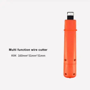 

YG-S500RS Network Cable Clamp Set Crystal Head Combination Kit Network Wiring Tool Portable Practical Network Cable Clamp