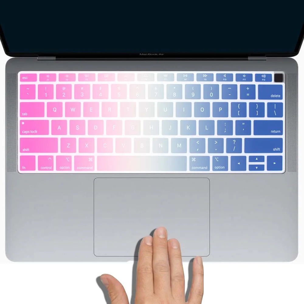 KK &amp LL Apple Macbook 2018 Новый Air 13 &quot(A1932) ноутбук силиконовый мягкий водонепроницаемый