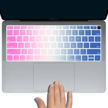 KK&LL Apple Macbook 2018 New Air 13″(A1932) Laptop – Silicone Soft Waterproof US Layout Keyboard Cover Skin