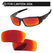 Papaviva огонь красное зеркало поляризованные Сменные линзы для столовой 2006 Солнцезащитные очки Рамка UVA и UVB Защита