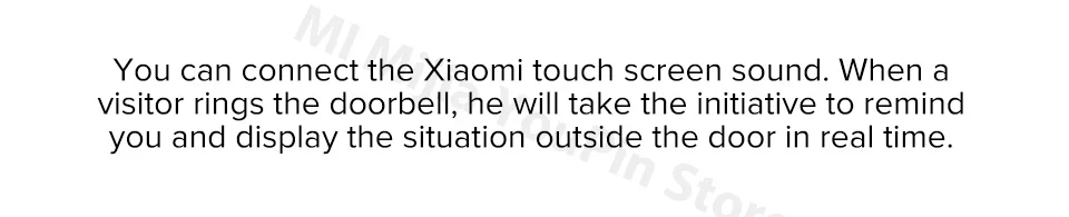 Xiaomi Mijia Doorbell AI Face Identification 720P IR Two Way Audio Video Motion Detection SMS Push Intercom Free Cloud Storage (5)
