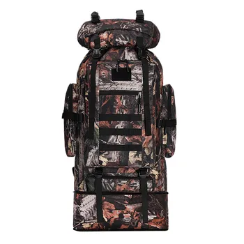 

Unisex Fashion Large Capacity 100l Backpack Camouflage Outdoor Bag Travel Mountaineering Bag For Teenage Girl Student 0228