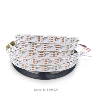 

Side shine WS2812B built-in independent IC smart driver chip SMD4020 Led pixel strip lamp programming Non-waterprooDC5V 60led/m