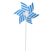 Полосатая ветряная мельница, ветряной Спиннер, домашнее украшение сада, двора, детские игрушки T3LA