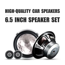 Dele – haut parleur audio de voiture de haute qualité, 6.5 pouces, hifi 160W, stéréo, modification sans perte, tweeter, mid bass 