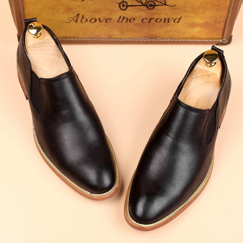 QWEDF 2019 Модные мужские мокасины Обувь из натуральной кожи Повседневная обувь