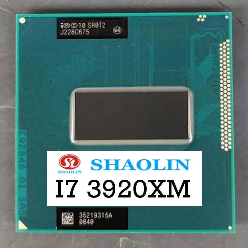 Cpu i7 3920xm I7-3920xm Sr0us Sr0t2 Notebook Original Cpu Versão Oficial de Shaolin i7 3940xm I73940xm - Imagem 3