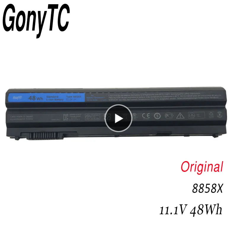 Оригинальный аккумулятор GONYTC 8858X для Dell Latitude E5420 E5430 E6420 E6430 E6520 E5530 M5Y0X HCJWT T54FJ 911MD 4YRJH