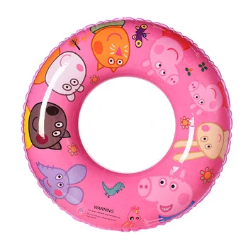 

Inflatable Cartoon Peppa Pig PVC Swimming Ring Thickening New Toys Children Bath Water Play Little Toys Game Kid Gift