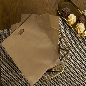 

Toast Bag 5Pcs Reusable Non Stick Toaster Bag Toasty Oven Grilled Sandwish Bread Pizza Toastabags Baking Pouch