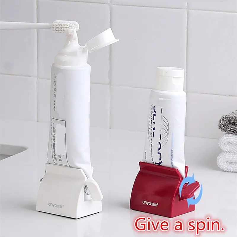 

Toothpaste Extruder Creative Simple Toothpaste Clamp Wash Face Milk Presser Children Manually Extrude Toothpaste Artifact Holder