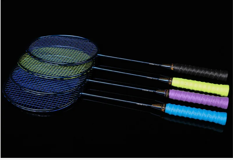 Porfessional углерода бадминтон ракетки для бадминтона Racquet22-30LBS бесплатно захваты, ракетки для бадминтона