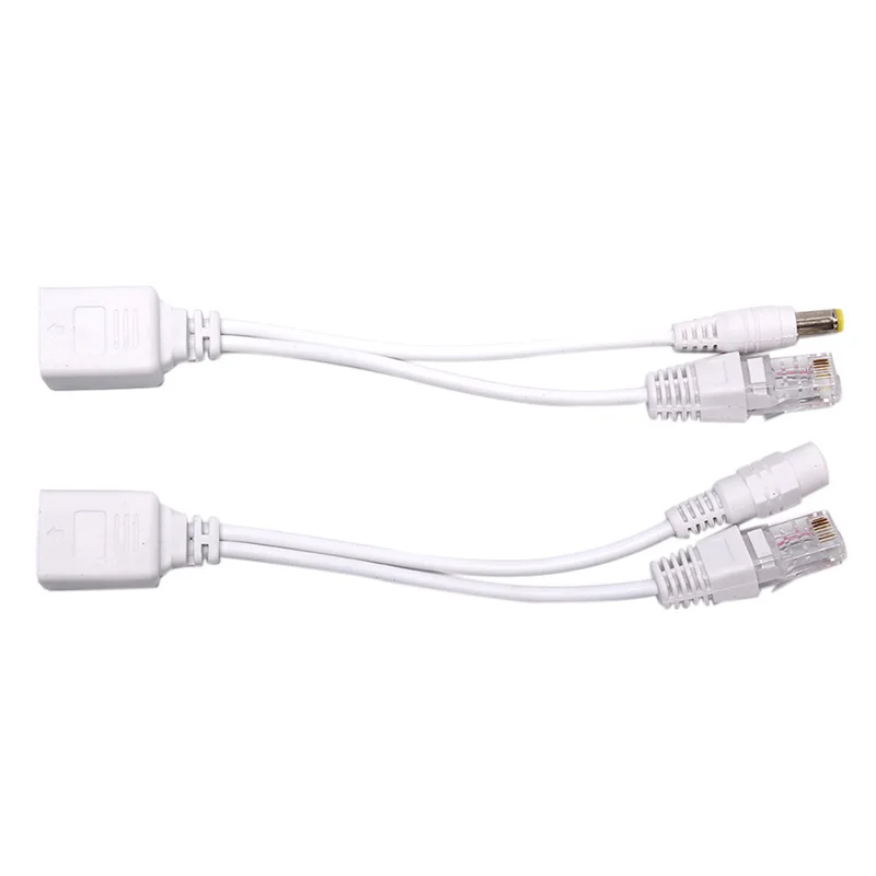 2 шт. POE-кабель для IP-Камеры 12-48 в | Безопасность и защита