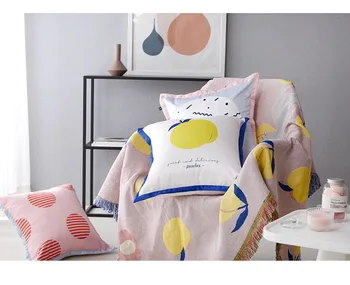 

European-style blanket non-slip cloth sofa cushion outdoor picnic mat ethnic retro blanket Indian geometric totem blanket