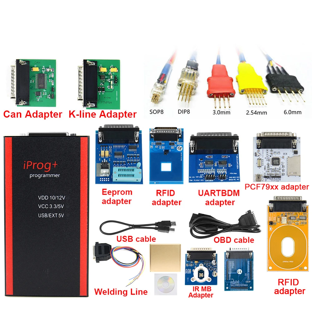  IPROG 绿板 10个座子 (3)