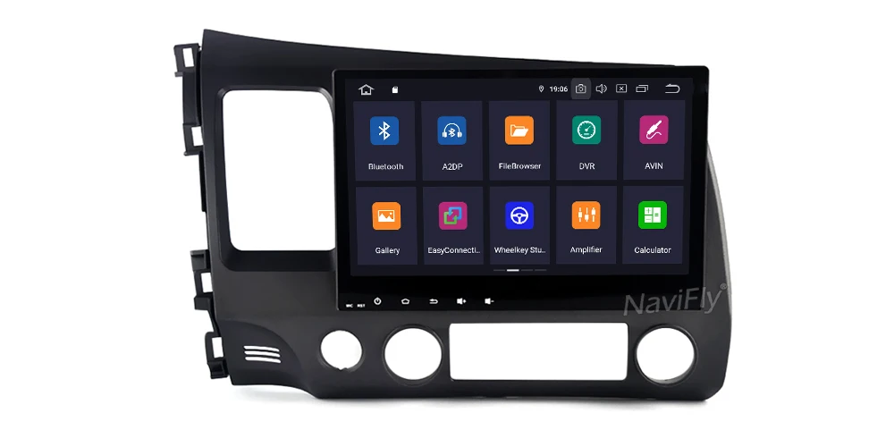 Excellent Android9.0 Car DVD GPS Multimedia Player For Honda Civic 2006-2011 car dvd Navigation radio Video Audio Car Player 9