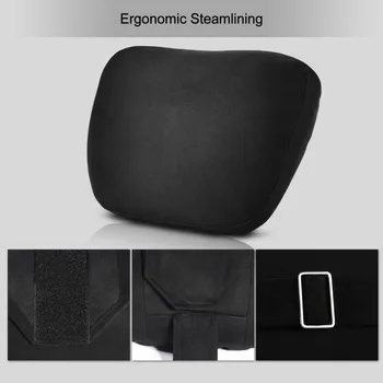 

Softest Auto Car Neck Pillow Suede Headrest Support Cushion for Pain Relief Adjustable Support Easy Installation Easy to Clean