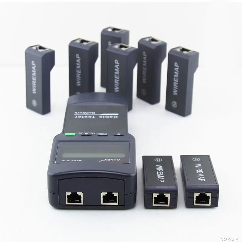Noyafa-medidor de Cabos de Rede 8 de Extremidade Rede Teste Distante !! Lan Cat5 Rj45 1 Cheap Ferramentas de rede