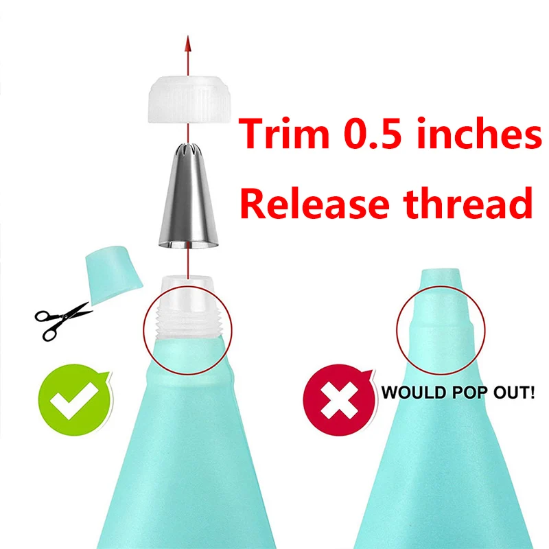 11/8Pcs Reusable Icing Piping Nozzles Set Pastry Bag Scraper Flower Cream Tips Converter Baking Cup DIY Cake Decorating Tools cake decorating tip set,baking supplies,cake icing nozzles,baking nozzle set,cake decorating nozzle set