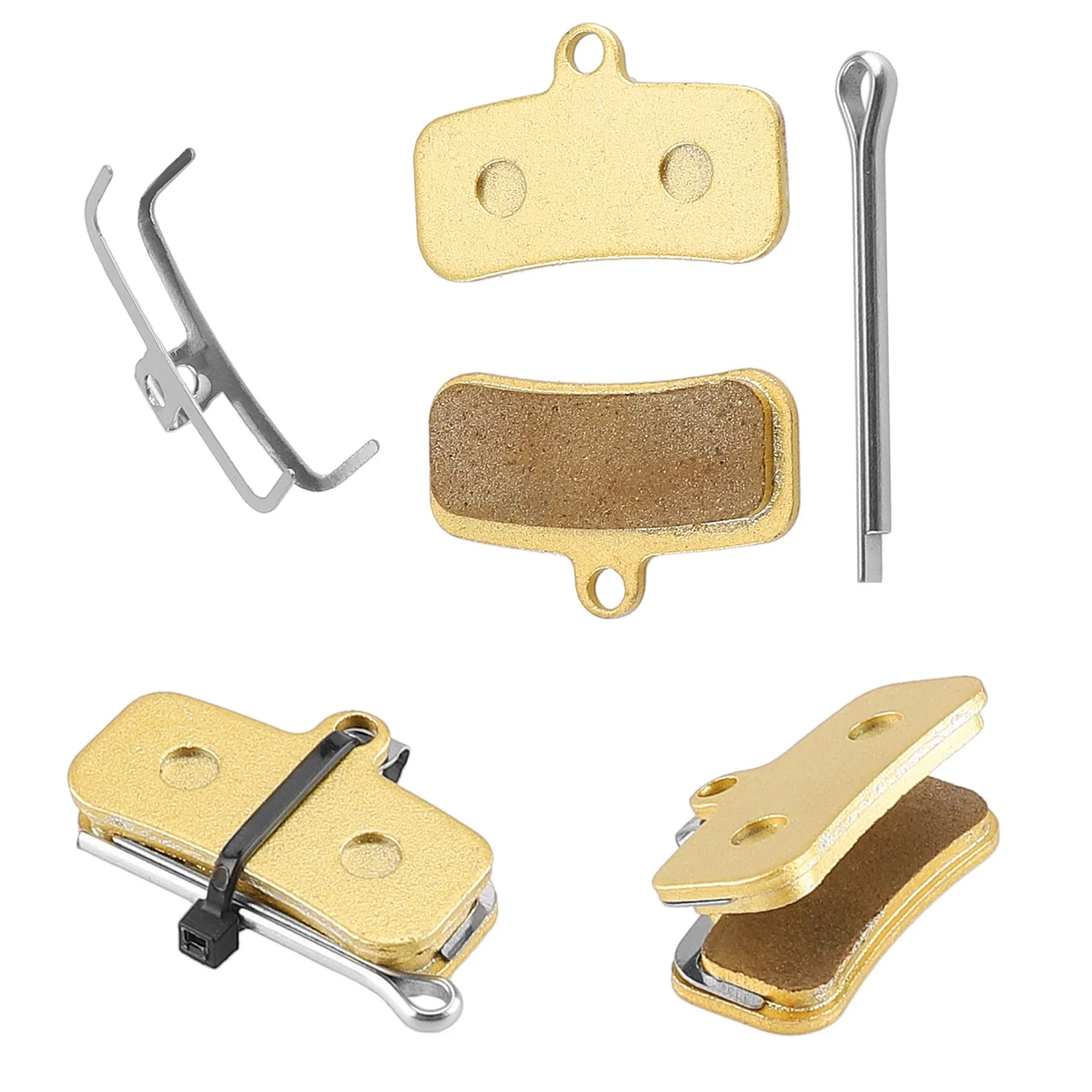 1 Paio Di Pastiglie Freno A Disco Idrauliche Completamente Metalliche Per Bicicletta Per Shimano Bao M640 Shimano Saint M810 M820 Accessori Per Ciclis