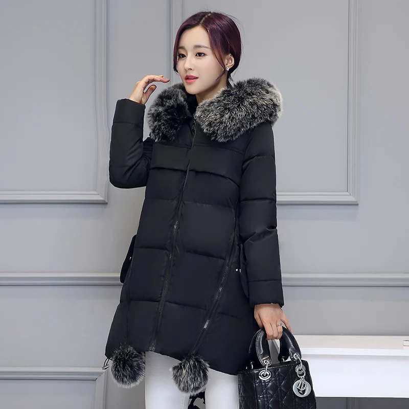 Зимняя куртка плюс размер 7XL Женское пальто парка с капюшоном теплые пальто, куртки верхняя одежда с длинными рукавами зимнее женское пальто