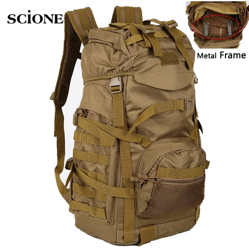 Military Tactical Army Rucksack Backpack Army Backpack /Camping Bag Hiking Black 