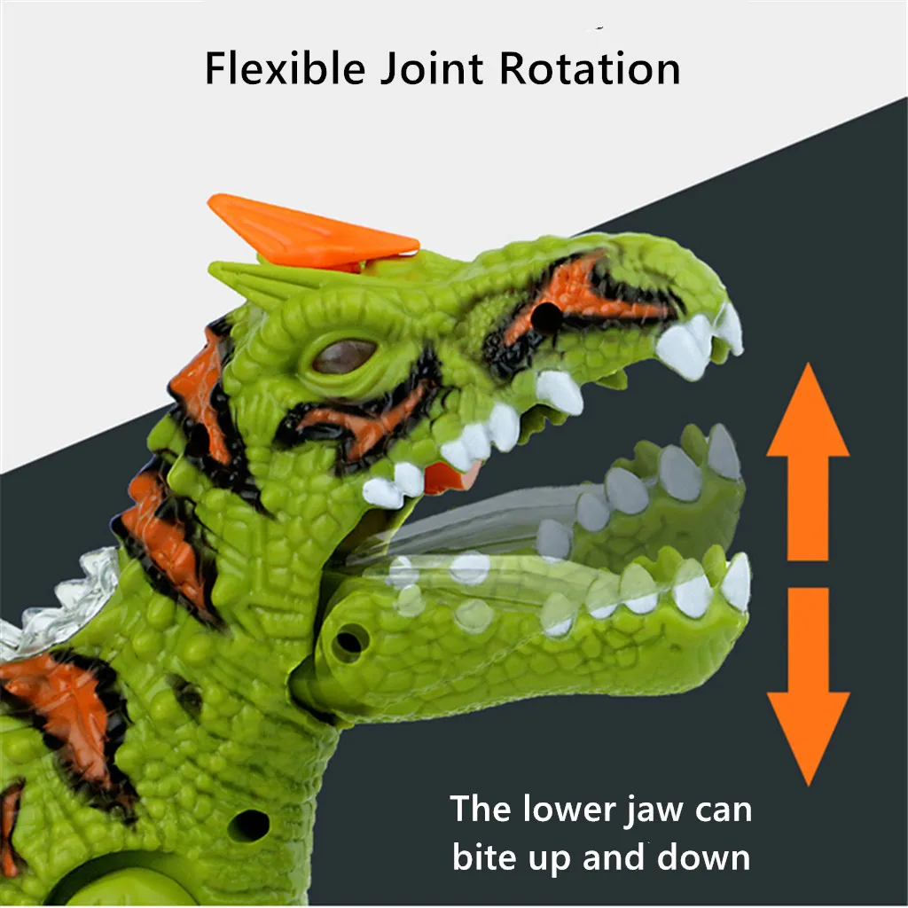 Ходячая модель динозавра, игрушка, Имитация Динозавра, Интерактивная игрушка, подарок для детей, игрушки для детей, развивающие игрушки# G35