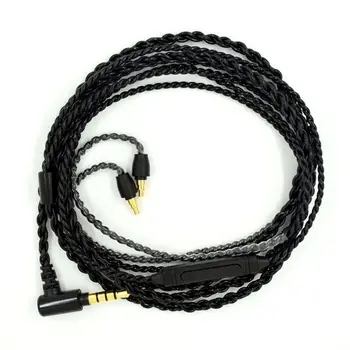 

AUdio Cable Silver Plated Cord for IE40 PRO Headphones with Mic Volume Control
