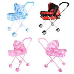 Poussette pliante pour enfants, poupées de Simulation, jouets de jeu de rôle 