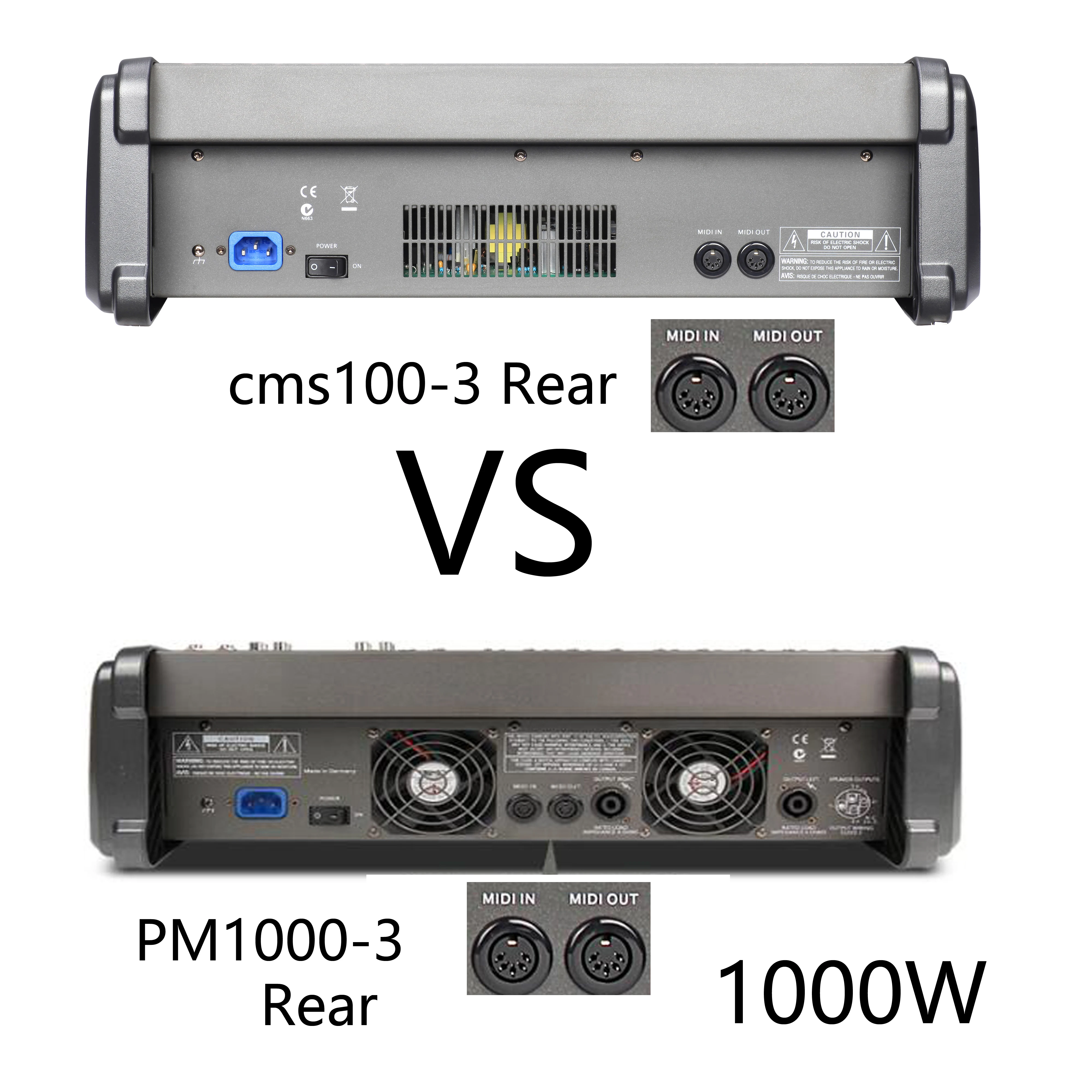 Audio Mixer Leicozic PM1000-3 / CMS1000-3 Professional Powered Mixing Console Amplifier 1300w * 2 Ampli Mikser 48V Phantom
