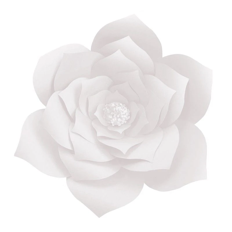 Крупнейший поставщик 30 см бумажный цветочный фон настенная большая роза цветы DIY Свадебный декор