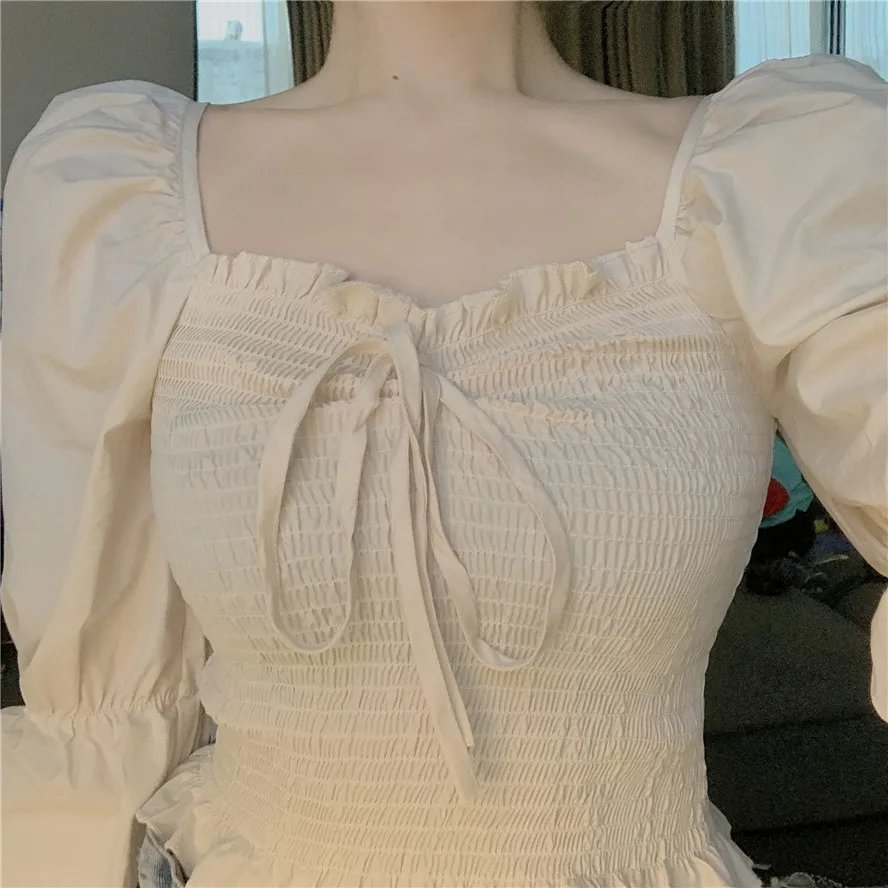 MUMUZI дизайнерская шифоновая женская рубашка с открытыми плечами Осенняя новая стильная блуза с длинным рукавом Осенняя рубашка Топы с длинным рукавом