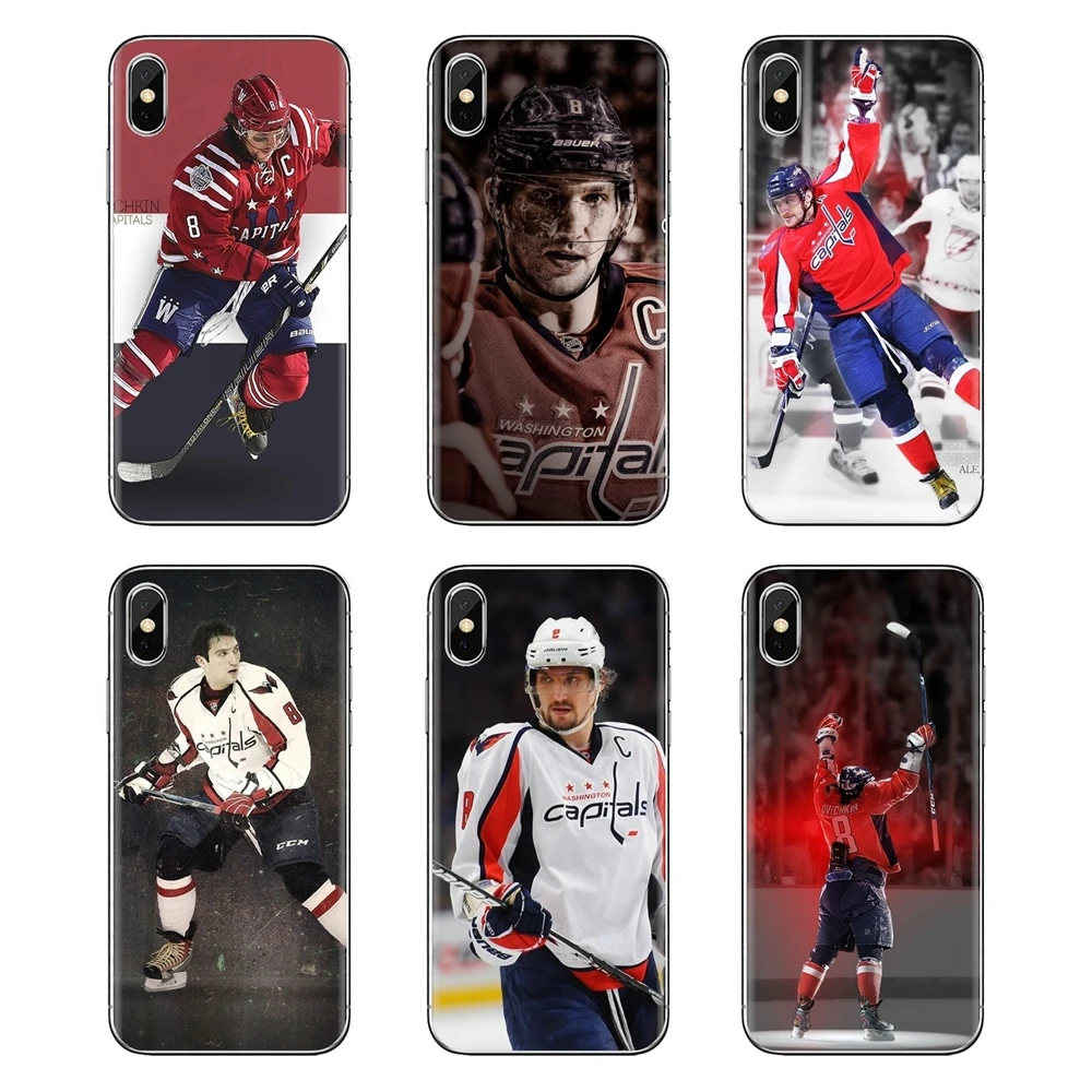 Мягкие прозрачные чехлы Alex Ovechkin для iPod Touch Apple iPhone 4 4s 5 5S SE 5C 6 6S 7 8 X XR XS Plus MAX |