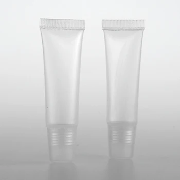 

20pcs/lot 8ml Empty Lipstick Tube Lip Balm Soft Tube Makeup Squeeze Clear Lip Gloss Container