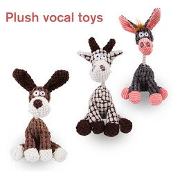 Dog vocal toys molar training